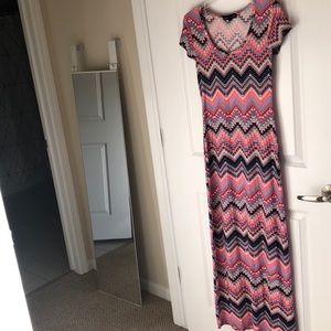 Derek heart medium zig zag dress